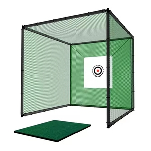 <span class=keywords><strong>Cage</strong></span> <span class=keywords><strong>de</strong></span> <span class=keywords><strong>golf</strong></span> d'entraînement LH sur mesure pour l'intérieur et l'extérieur, avec tapis - Product Image 5