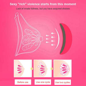 Equipo de Belleza para el Busto de Uso Doméstico para Mujeres - Masajeador Eléctrico Vibratorio con Vacío para Aumento de Senos y Realce de Busto - Product Image 5