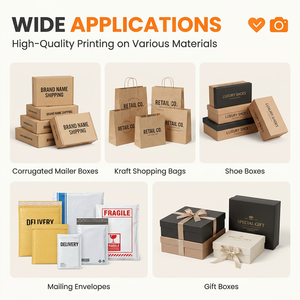 Desktop One Pass Printing Machine Easy Operation for Small Business Custom Packaging High Resolution Printing Achieves 1200 X 24 - Product Image 2