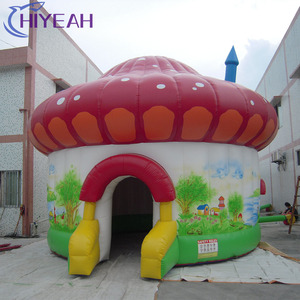 Tente gonflable de <span class=keywords><strong>camping</strong></span>, modèle gonflable de tente gonflable de maison de champignon pour la décoration d'événement/fête - Product Image 2