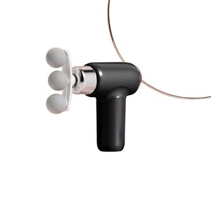 Mini Massage Gun 3-Head Fascia Massager With 9 Interchangeable Heads For Shoulder Waist Back Relief USB Rechargeable - Product Image 1