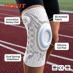 Genouillère de Volleyball Antidérapante en Silicone Aofit, Vente en Gros Usine, Absorption des Chocs, Soutien Sportif pour Genou - Product Image 1