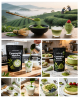 Poudre de Matcha de Qualité Cérémonielle, Livraison Rapide, Usine ISO, Matcha Japonais, Poudre de Matcha de Qualité Cérémonielle