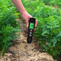 EC-8801 Mètre de conductivité et de salinité du sol rétroéclairé, avec ou sans sonde filaire, utilisé pour la détection des plantations en verger