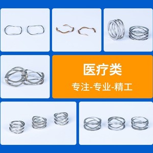Rongjia <b>Springs</b> Medical Wave <b>Spring</b> 304 Stainless Steel <b>Compression</b> Surgical Instrument Use Custom Made - Product Image 1