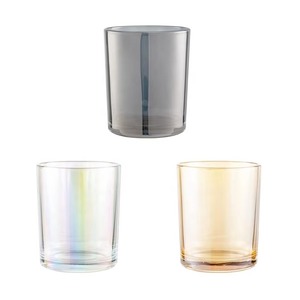 ขวดโหลแก้วใส่เทียนสีรุ้ง8ออนซ์10ออนซ์ทำจากไม้ไผ่ฝาโลหะกลิ่นหอมภาชนะใส่เทียนแก้วมีเอกลักษณ์ - Product Image 6