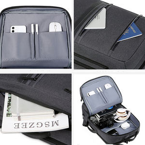 Sac à dos antivol personnalisé pour l'université, les voyages, les activités de plein air, les affaires, imperméable, sac d'école, sac à dos de voyage, sac à dos pour ordinateur portable, sac à bandoulière - Product Image 4