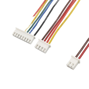 Harnes kabel elektronik kustom konektor PVC 10 20 30 40 50 60cm panjang 2 9 Pin rakitan kabel tembaga berlapis timah - Product Image 4