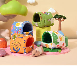 Nids en coton pour animaux de compagnie, nids de hamster, nids d'écureuil de hérisson, nids de porc hollandais, nids d'ours en fil d'or, produits de chaleur d'hiver - Product Image 3