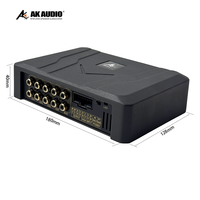 Amplificateur de voiture DSP haute puissance AK-D02, amplificateur mono bloc DSP, nouvelle conception, 4/6 canaux, 4*60W pour caisson de basses