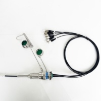 ZLTC seri ARINC801 konektor, perakitan kabel serat optik tahan air IP67 6pin ARINC801/26KD06N