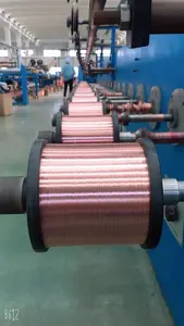 Kabelmaterial Ccam Cca Drahtmaterial Kupferbeschichteter Aluminiumdraht