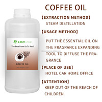 Vente en gros d'huile essentielle de graines de café condensée 100% pure de qualité alimentaire pour les cosmétiques fabrication de bougies prix de gros
