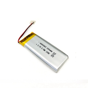 <span class=keywords><strong>3</strong></span>,7 v rechargeable lithium polymer battery 602663 1000mah Battery li-polímero with UL/KC certified - Product Image 2