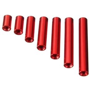 LeGood Custom aluminum <b>pins</b> anodizing color knurled standoff M3 M4 - Product Image 4