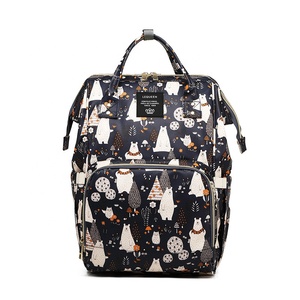 <span class=keywords><strong>2020</strong></span> d'ours de bande dessinée Imperméable À L'eau <span class=keywords><strong>Momie</strong></span> Maternité Sac À Langer mère sac à dos à couches - Product Image 4