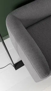 قماش منزلي هيكلي من FABB HYPER لتغطية الوسائد والأرائك، مقاوم للتآكل وصديق للبيئة، 92% بوليستر/8% بولي أميد - Product Image 2