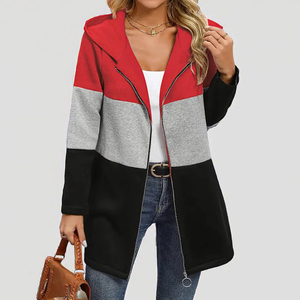 Fashion Breathable Plus Size Plain Pockets Pullover Casual Women's Long Sleeve <b>Hoodie</b> Waterproof Spring/Autumn/Summer/Winter - Product Image 2