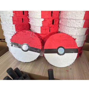 Wholesale Custom Cartoon Designs Small Large Size Kids Pinata Toys Wedding <strong>Birthday</strong> Hen Party Games Car Number Pok Mon Pinata - Product Image 4