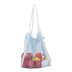 OEM/ODM personalizado de mango largo reutilizable fruta producir bolsas de malla bolsa de red para la compra de comestibles para súper mercados - Product Image 5