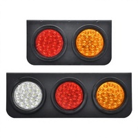 Nouveau feu arrière universel à 3 lampes LED pour camion, remorque, véhicule agricole, remplacement