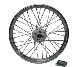 ดุมล้อรถมอเตอร์ไซค์ GN125 แบบดัดแปลง <span class=keywords><strong>ล้อ</strong></span><span class=keywords><strong>เหล็ก</strong></span>ขอบกว้างสไตล์เรโทร ขนาด 16-18 นิ้ว GS125 - Product Image 1