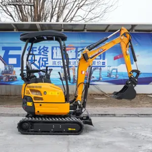 Gratis Verzending Minigraafmachine 1.8 Ton Epa Farm Gebruikt Nieuwe Crawler Digger Compacte Minibagger Epa Ce Motor Graafmachine Prijs