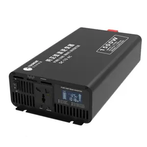 离网1000W纯正弦波功率逆变器12v 24v 48v 60V DC至AC 100V 110v 120V AC 220V - 240V