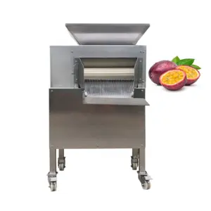 Commercial 1000kg/h fresh passion fruit juice making machine