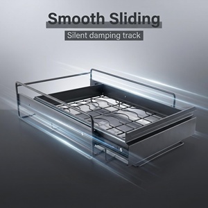 <span class=keywords><strong>Escurridor</strong></span> <span class=keywords><strong>de</strong></span> <span class=keywords><strong>Platos</strong></span> <span class=keywords><strong>de</strong></span> Una Sola Capa <span class=keywords><strong>de</strong></span> Acero Inoxidable 201 Pulido, con Cierre Suave, Organizador <span class=keywords><strong>de</strong></span> <span class=keywords><strong>Platos</strong></span> para Gabinete, Almacenamiento <span class=keywords><strong>de</strong></span> Cocina - Product Image 4