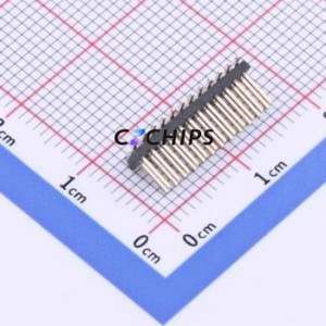 PZ127-2-12-S Pin Header SMD,P=1.27mm Connector ( Pin Structure: 2x12P )( Pitch: 1.27mm )( Row Spacing: 1.27mm ) - Product Image 1