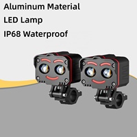 Meilleure vente 70W LED Devil Eyes Light projecteur de moto externe de l'usine accessoires directs