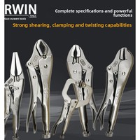 Pince à bec rond à mâchoires carrées dentelées robustes VISEGRIP américaine 11SP 10WR Owen pour 6LN