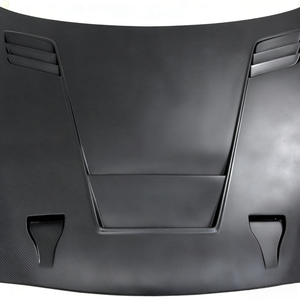 Lightweight Matte Carbon Fiber Hood for Nissan GTR R35 2008-2016 Overtake Style <b>Vented</b> Engine Cover - Product Image 3