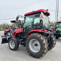 Tracteur compact 70 CV 4x4 à boîte de vitesses automatique, écologique, pour agriculteurs, avec fonction neige - Offre Spéciale