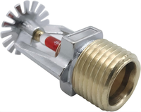 Tête de gicleur incendie Minchang homologuée FM / certifiée CUL, pulvérisation suspendue, 1/2\" NPT, 155F (68C), K=5.6, K80, réponse standard