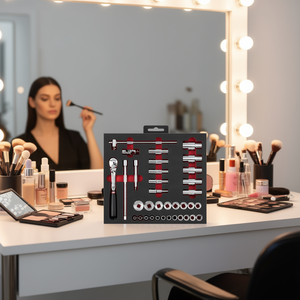 Juego de Esponjas de Maquillaje 519 M 612CLB, Herramientas Cosméticas Profesionales para Aplicación Facial - Product Image 3