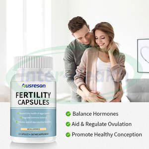 Ausreson Oem Vrouwen Vruchtbaarheid Capsule Voedingssupplementen Vitaminen Myo Inositol Vruchtbaarheid Capsule - Product Image 4