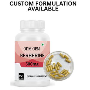 Cápsulas Dietéticas de Berberina HCL Orgánica 1200 mg, Suplemento Herbal a Base de Plantas para Apoyar el Metabolismo, el Equilibrio Intestinal y el Uso Diario - Product Image 2