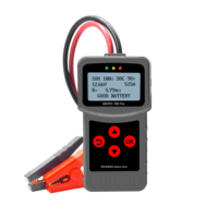 MICRO-200PRO Testeur de batterie numérique 12V 24V pour systèmes de voiture et moto, testeur de système de démarrage, analyseur de batteries