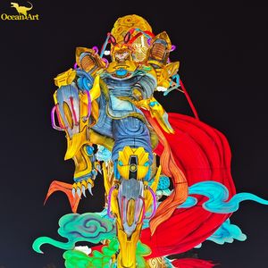 Farol Gigante de Seda LED Impermeable para Exteriores, Ideal para Parques, Diwali y Acción de Gracias, en Oferta en Zigong - Product Image 6