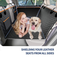 Coussin imperméable pour animaux de compagnie, compatible avec la voiture, en tissu polyester, tapis épais résistant aux rayures, fond rigide, pour chien et chat