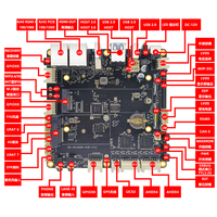 Placa de Desarrollo Rockchip RK3588 8K Rongpin RD-RK3588-AHD, Procesador de Ocho Núcleos, 4G/8G/16G RAM, 8G-128G Almacenamiento, GPU Mali G61 MP4