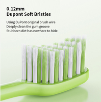 Brosse à dents sonique intelligente Lula, nouveau design, brosse à dents électrique mince avec étui de voyage élégant pour adultes