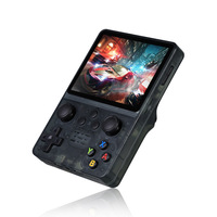 HOT R35s Console de jeu vidéo portable rétro portable Gaming Emulador 3.5 IPS Console à écran complet pour lecteur de machine de jeu PS1