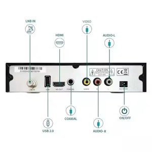 Receptor de Satélite Digital DVB-S2 Master FTA en Oferta, Nuevo Decodificador con Soporte para Servidor <span class=keywords><strong>CCCAM</strong></span> NewCAM <span class=keywords><strong>IKS</strong></span>, Canales de TV Gratuitos - Product Image 3