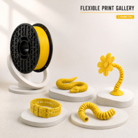 Filament TPU pour imprimante 3D, 1,75 mm, bobine de 1 kg, filament TPU 95A, souple et flexible, matériau d'impression 3D, prix d'usine OEM