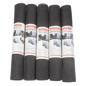 Alfombrilla antideslizante de PVC para salpicadero de coche, soporte adhesivo para salpicadero, accesorios para teléfono móvil, color negro, venta al por mayor