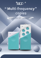 YET2235MKB Télécommande universelle RF multifréquence 240~930mhz, duplicateur de code, 4 canaux, porte de garage, porte automatique, émetteur