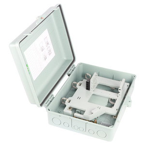 Caja de Distribución de Fibra Óptica para Exteriores de 16 Núcleos, Tipo Cassette, con Espacio Amplio para Terminación y Divisor, IP65 Impermeable y Antirrobo - Product Image 2